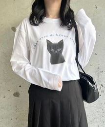 アニマルイラストデザインロンT／長袖Tシャツ