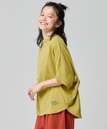 KRIFF MAYER Lady's Collection（クリフメイヤーレディースコレクション）の「【接触冷感･撥水】ウェットプロテクト袖リブモモンガT（Tシャツ/カットソー）」