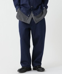 GEORGE'S（ジョージズ）の「デニムワイドパンツ（デニムパンツ）」