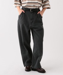 GEORGE'S（ジョージズ）の「デニムワイドパンツ（デニムパンツ）」