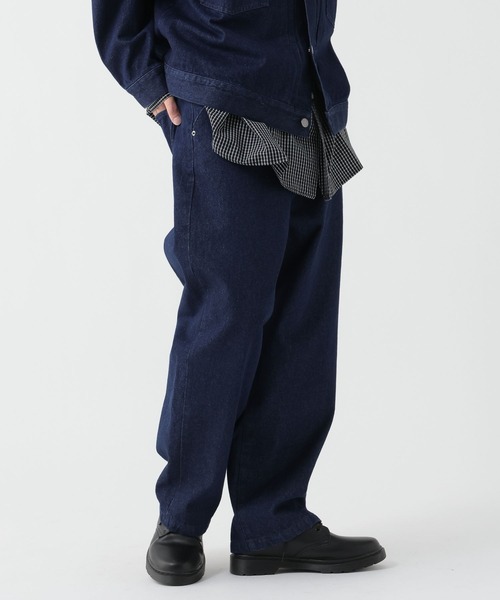 GEORGE'S（ジョージズ）の「デニムワイドパンツ（デニムパンツ・メンズ・ブルー/ブラック・LARGE/MEDIUM）」の20枚目の写真