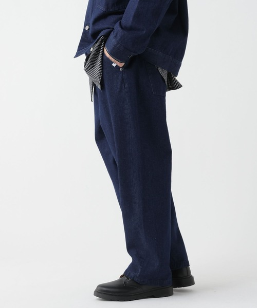 GEORGE'S（ジョージズ）の「デニムワイドパンツ（デニムパンツ・メンズ・ブルー/ブラック・LARGE/MEDIUM）」の22枚目の写真