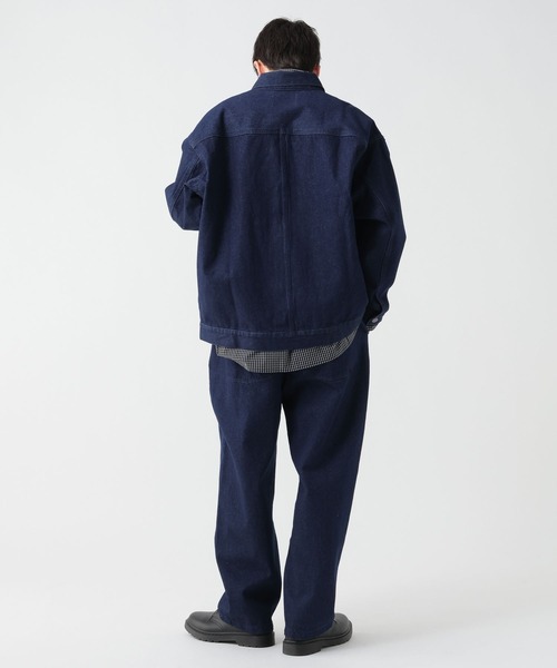 GEORGE'S（ジョージズ）の「デニムワイドパンツ（デニムパンツ・メンズ・ブルー/ブラック・LARGE/MEDIUM）」の17枚目の写真