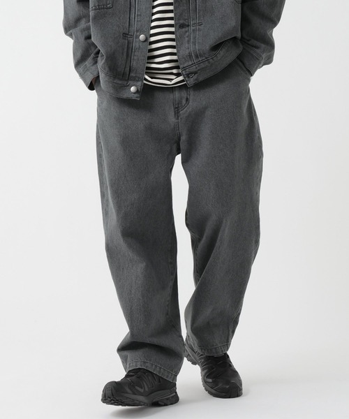 GEORGE'S（ジョージズ）の「デニムワイドパンツ（デニムパンツ・メンズ・ブルー/ブラック・LARGE/MEDIUM）」の7枚目の写真