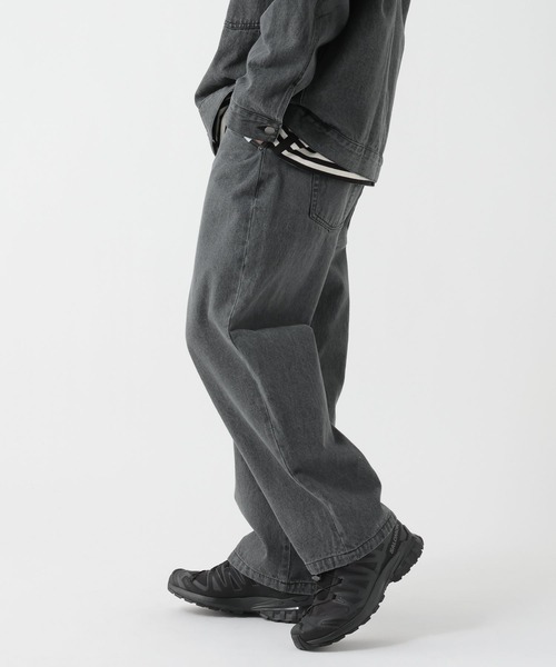 GEORGE'S（ジョージズ）の「デニムワイドパンツ（デニムパンツ・メンズ・ブルー/ブラック・LARGE/MEDIUM）」の10枚目の写真