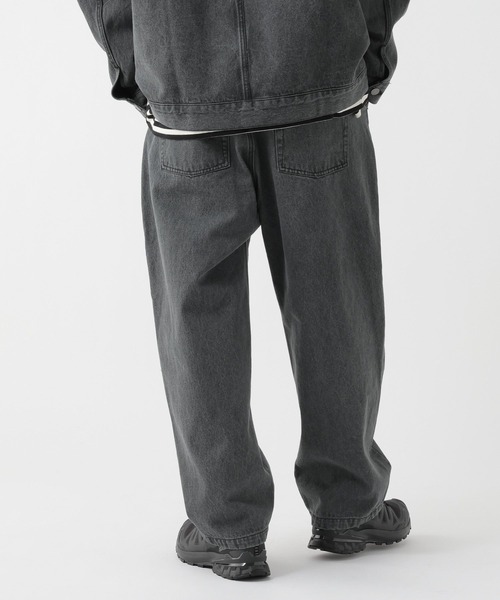 GEORGE'S（ジョージズ）の「デニムワイドパンツ（デニムパンツ・メンズ・ブルー/ブラック・LARGE/MEDIUM）」の12枚目の写真