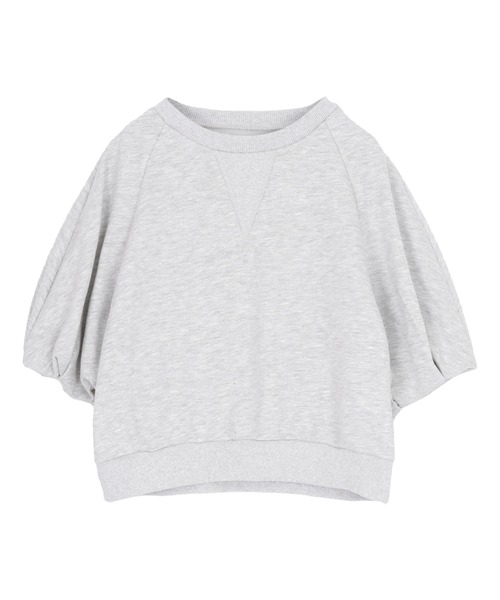 titivate(ティティベイト)の「カットソーパフスリーブトップス(Tシャツ/カットソー・レディース・ホワイト/ダークブラウン/ライトグレー・M/S)」の15枚目の写真