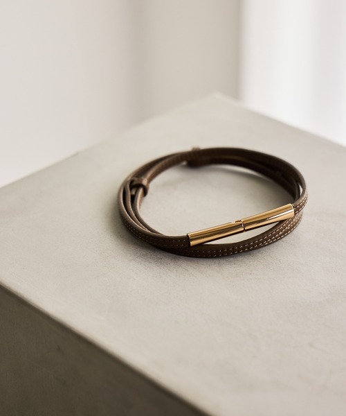 mysty woman（ミスティウーマン）の「メタルコードベルト２ 644124（ベルト・レディース・ブラック/ベージュ系その他・FREE）」の2枚目の写真