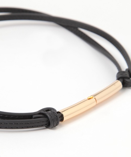 mysty woman（ミスティウーマン）の「メタルコードベルト２ 644124（ベルト・レディース・ブラック/ベージュ系その他・FREE）」の7枚目の写真