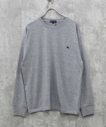 POLO CHAMPS（ポロチャンプス）の「【POLOCHAMPS / ポロチャンプス】ワンポイント 刺繍 ロングTシャツ（Tシャツ/カットソー）」