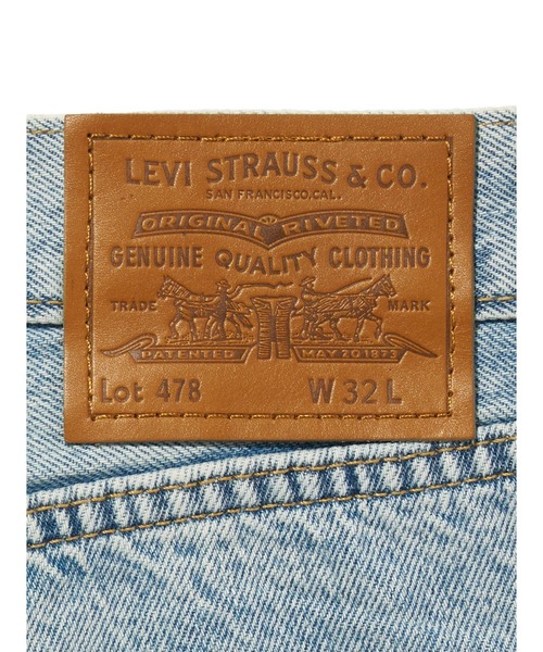 Levi's（リーバイス）の「Levi's/リーバイス 478(TM) バギーショートパンツ（デニムパンツ・メンズ・ライトインディゴブルー/ライトブルー・34inch/32inch/30inch/28inch/36inch）」の17枚目の写真