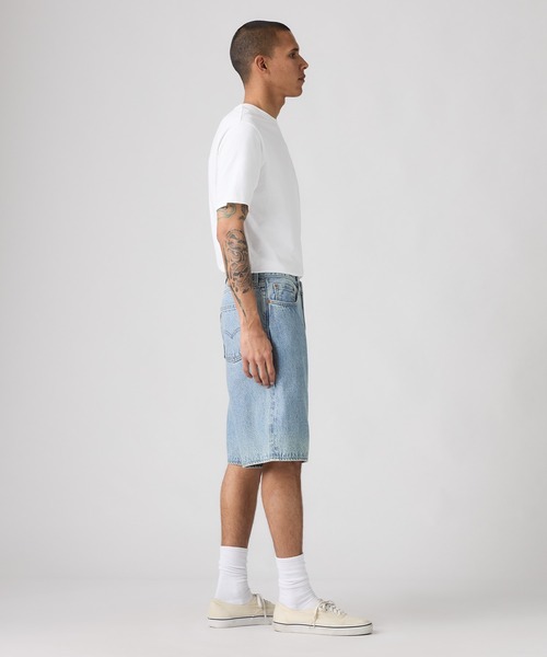 Levi's（リーバイス）の「Levi's/リーバイス 478(TM) バギーショートパンツ（デニムパンツ・メンズ・ライトインディゴブルー/ライトブルー・34inch/32inch/30inch/28inch/36inch）」の4枚目の写真