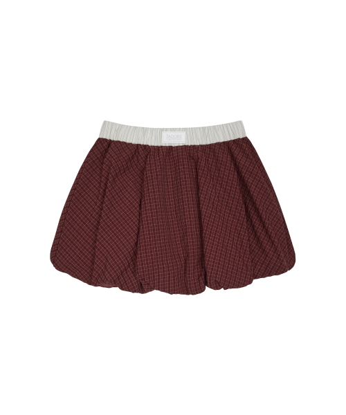 LARTIGENT(ラーティゼン)の「L17 BALLOON SKIRT(WINE)(スカート・レディース・その他・FREE)」の1枚目の写真
