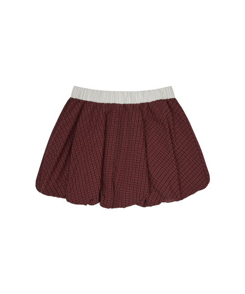 LARTIGENT(ラーティゼン)の「L17 BALLOON SKIRT(WINE)(スカート・レディース・その他・FREE)」の2枚目の写真
