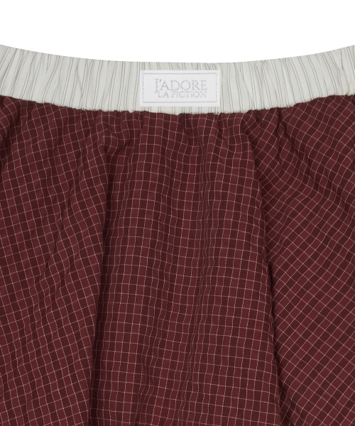 LARTIGENT(ラーティゼン)の「L17 BALLOON SKIRT(WINE)(スカート・レディース・その他・FREE)」の3枚目の写真