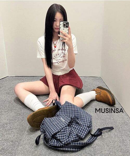 LARTIGENT(ラーティゼン)の「L17 BALLOON SKIRT(WINE)(スカート・レディース・その他・FREE)」の8枚目の写真