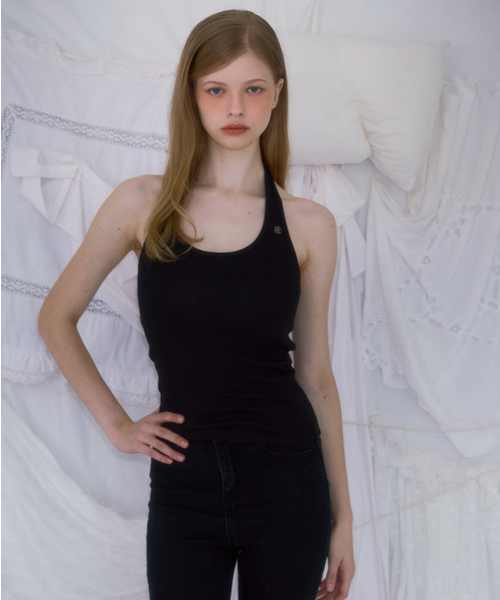 ROSEFRANTZ（ロゼフランツ）の「Soft Halter Sleeveless [Black]（Tシャツ/カットソー・レディース・その他・ONE SIZE）」の5枚目の写真