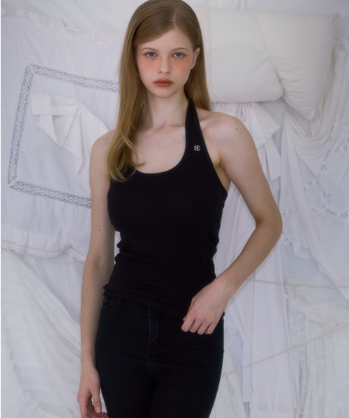 ROSEFRANTZ（ロゼフランツ）の「Soft Halter Sleeveless [Black]（Tシャツ/カットソー・レディース・その他・ONE SIZE）」の6枚目の写真