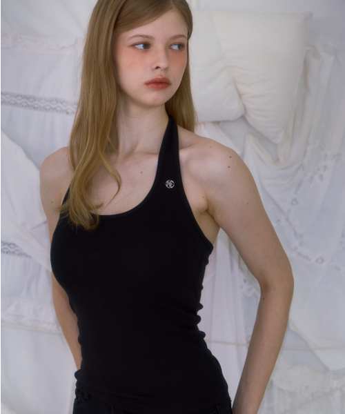 ROSEFRANTZ（ロゼフランツ）の「Soft Halter Sleeveless [Black]（Tシャツ/カットソー・レディース・その他・ONE SIZE）」の7枚目の写真