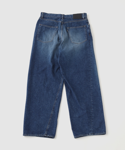 JIEDA（ジエダ）の「JIEDA / ジエダ USED TWIST DENIM PANTS（デニムパンツ・メンズ・ブルー・2/1）」の2枚目の写真