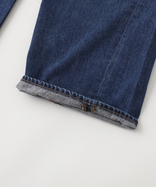 JIEDA（ジエダ）の「JIEDA / ジエダ USED TWIST DENIM PANTS（デニムパンツ・メンズ・ブルー・2/1）」の4枚目の写真