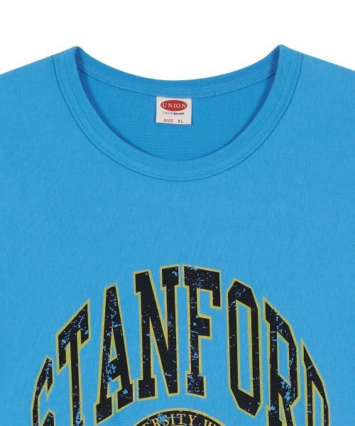 UNION BALANT(ユニオンバランテ)の「ユニバーシティスタンフォードTシャツブルー(Tシャツ/カットソー・メンズ・その他・L/M)」の4枚目の写真