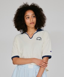 【Champion/チャンピオン】レディース スキッパーシャツ