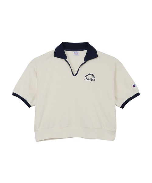 Champion(チャンピオン)の「【Champion/チャンピオン】レディース スキッパーシャツ(シャツ/ブラウス・レディース・ダークブラウン/ダークネイビー/アイボリー系/ライトブルー・LARGE/MEDIUM)」の12枚目の写真