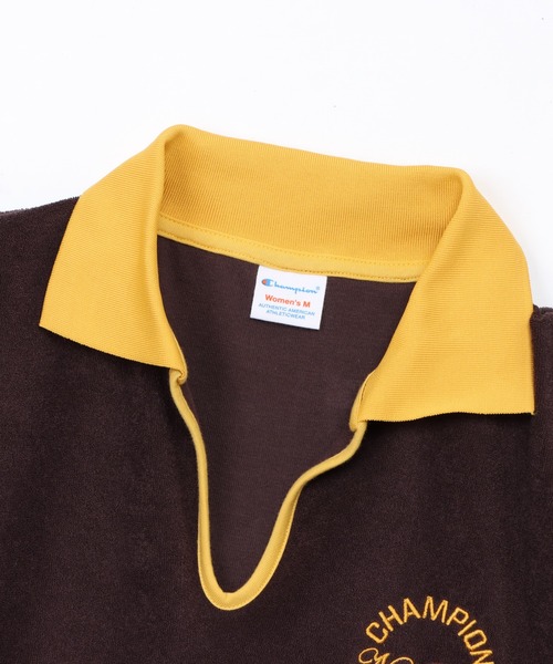 Champion(チャンピオン)の「【Champion/チャンピオン】レディース スキッパーシャツ(シャツ/ブラウス・レディース・ダークブラウン/ダークネイビー/アイボリー系/ライトブルー・LARGE/MEDIUM)」の22枚目の写真