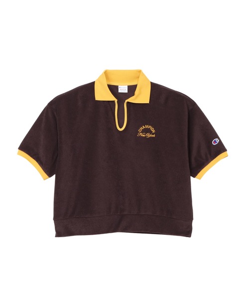 Champion(チャンピオン)の「【Champion/チャンピオン】レディース スキッパーシャツ(シャツ/ブラウス・レディース・ダークブラウン/ダークネイビー/アイボリー系/ライトブルー・LARGE/MEDIUM)」の19枚目の写真