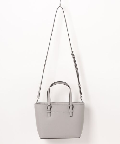 リュピュイ　未使用グレー✖️シルバー刺繍ロゴトートバッグ　ショルダー付き セール】JET SET TRAVEL XS CRYL CONV TZ TOTE トートバッグ（トート