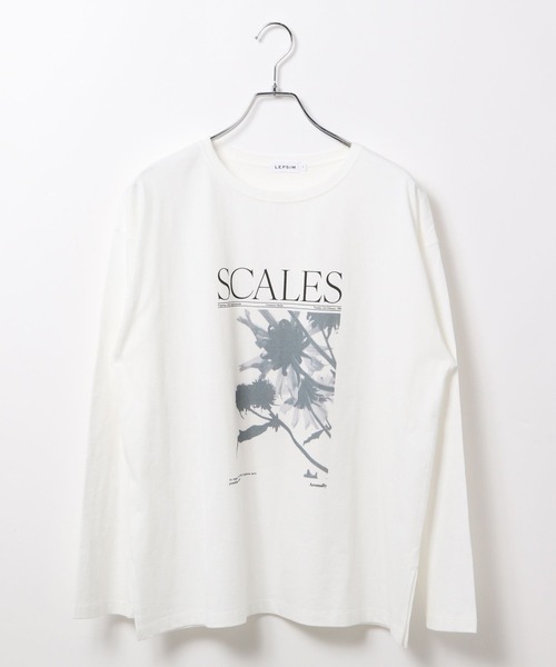 LEPSIM(レプシィム)の「アソートグラフィックロンT 639436(Tシャツ/カットソー・レディース・ホワイト/オフホワイト・FREE)」の16枚目の写真