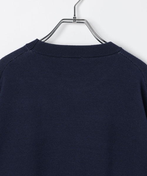 BAYFLOW（ベイフロー）の「アニマルジャガードニットプルオーバー（ニット/セーター・メンズ・ネイビー/イエロー/グリーン・LARGE/MEDIUM）」の4枚目の写真