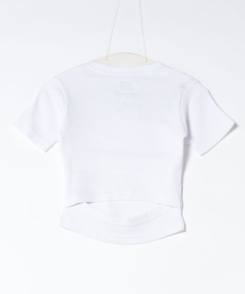 DC(ディーシー)の「DC/ディーシー 半袖 Tシャツ ショート丈 LST262307(Tシャツ/カットソー・レディース・ブラック/スミクロ/ヘザーグレー/ピンク/ホワイト・M/S)」の6枚目の写真