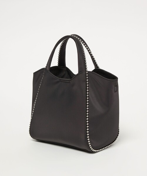 BEAUTY&YOUTH UNITED ARROWS（ビューティーアンドユースユナイテッドアローズ）の「ナイロン ボールチェーン ミドル 2WAY トートバッグ はっ水（トートバッグ・レディース・ブラック/ベージュ・FREE）」の13枚目の写真