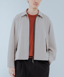 EDIFICE | LEATHER-TRIMMED シャツ ジャケット(その他アウター)