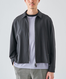 EDIFICE | LEATHER-TRIMMED シャツ ジャケット(その他アウター)