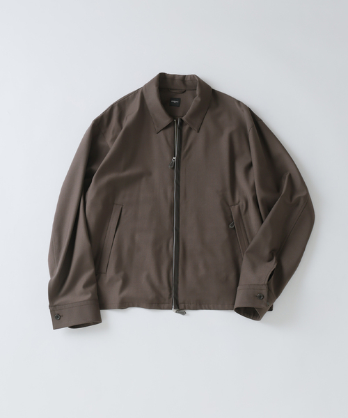 EDIFICE(エディフィス)の「LEATHER-TRIMMED シャツ ジャケット(その他アウター・メンズ・ベージュ/ブラック/カーキ・MEDIUM/LARGE)」の19枚目の写真