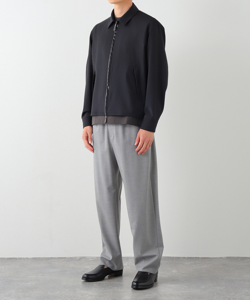 EDIFICE(エディフィス)の「LEATHER-TRIMMED シャツ ジャケット(その他アウター・メンズ・ベージュ/ブラック/カーキ・MEDIUM/LARGE)」の17枚目の写真