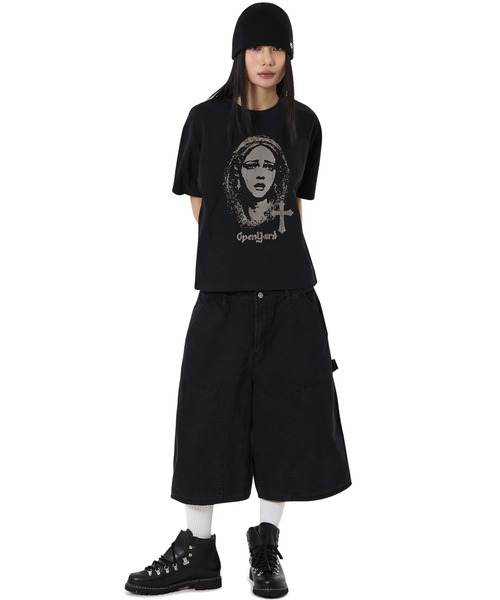 OY(オーワイ)の「『OY/オーワイ』TEARS OF DIVINE TEE/ティアーズオブディヴァインTシャツ(Tシャツ/カットソー・メンズ・ホワイト/ブラック・L/M/S)」の7枚目の写真