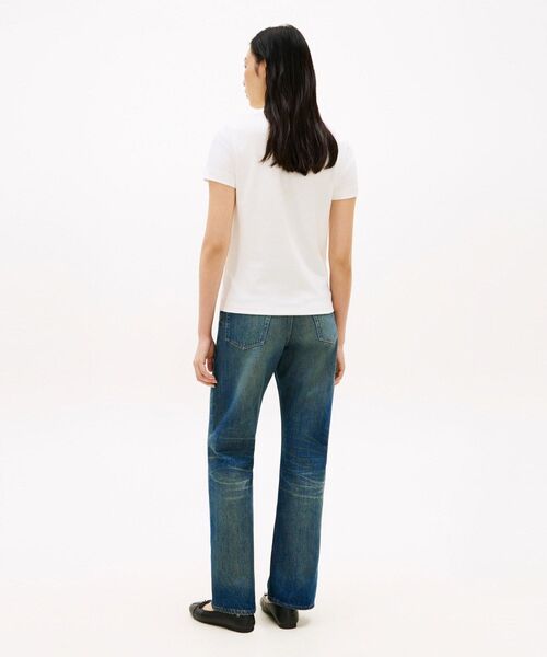 TOMMY HILFIGER（トミーヒルフィガー）の「インターロッククルーネックショートスリーブTシャツ（Tシャツ/カットソー・レディース・ホワイト/マルチ・MEDIUM/SMALL/X-SMALL/LARGE）」の10枚目の写真