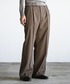 WYM LIDNM（ウィム バイ リドム）の「TECH WOOL GABARDINE STRAIGHT SLACKS 【SET-UP】（スラックス・XS）」