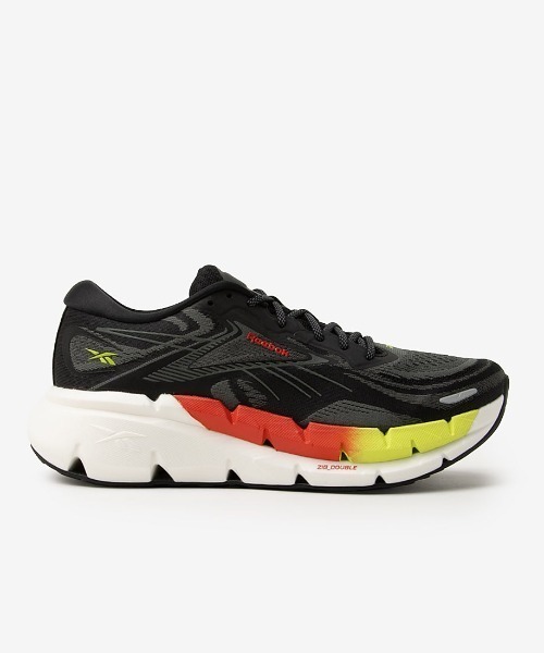 Reebok(リーボック)の「フロートジグ ダブル / FLOATZIG DOUBLE(スニーカー・メンズ・ライトブルー/ブラック/ブラック系その他・31cm/30.0cm/29.0cm/28.5cm/28.0cm/27.5cm/27.0cm/26.5cm/26.0cm/25.5cm/25.0cm)」の2枚目の写真