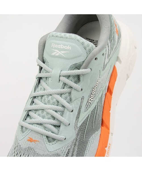 Reebok(リーボック)の「フロートジグ ダブル / FLOATZIG DOUBLE(スニーカー・メンズ・ライトブルー/ブラック/ブラック系その他・31cm/30.0cm/29.0cm/28.5cm/28.0cm/27.5cm/27.0cm/26.5cm/26.0cm/25.5cm/25.0cm)」の8枚目の写真