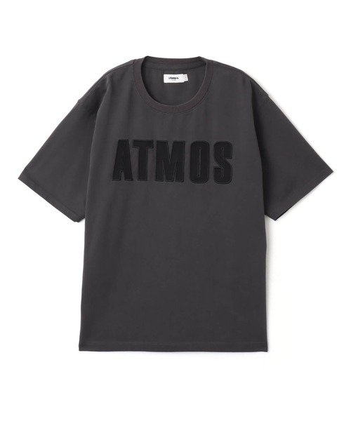 atmos(アトモス)の「atmos Denim Logo T-shirt / アトモス デニム ロゴ T-シャツ(Tシャツ/カットソー・メンズ・ブラック/ホワイト・L/XL/M)」の2枚目の写真