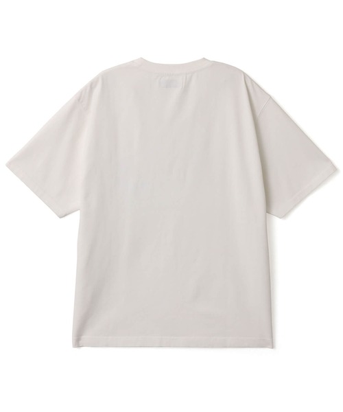 atmos(アトモス)の「atmos Denim Logo T-shirt / アトモス デニム ロゴ T-シャツ(Tシャツ/カットソー・メンズ・ブラック/ホワイト・L/XL/M)」の6枚目の写真