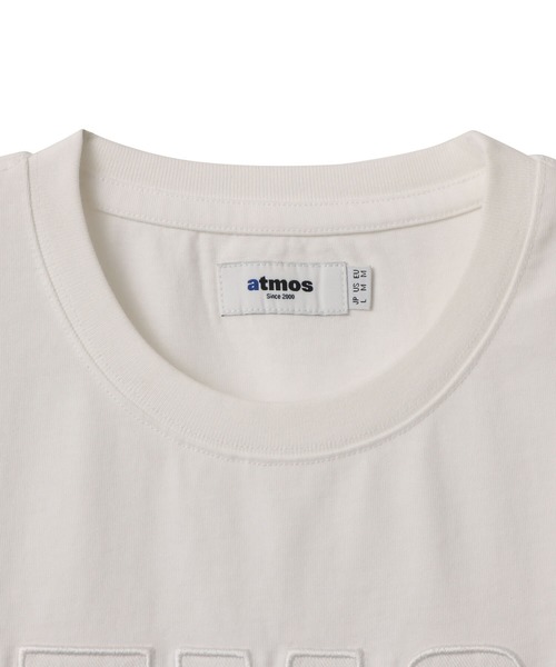 atmos(アトモス)の「atmos Denim Logo T-shirt / アトモス デニム ロゴ T-シャツ(Tシャツ/カットソー・メンズ・ブラック/ホワイト・L/XL/M)」の3枚目の写真