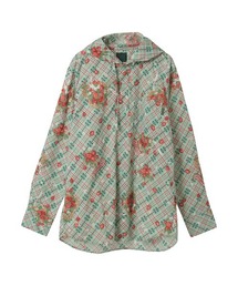 KARL HELMUT | 苺リースプリントフードブラウス(シャツ/ブラウス)