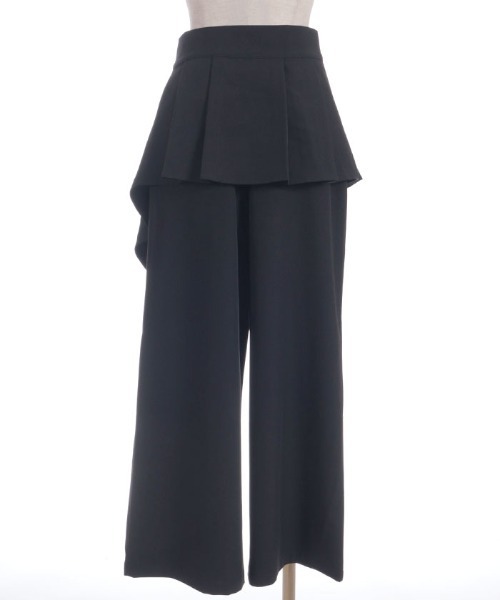 axes femme（アクシーズファム）の「ペプラム風ベルト付パンツ（その他パンツ・レディース・チャコール/ブラック/グレー・FREE）」の19枚目の写真