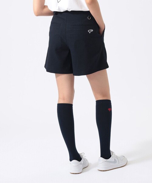 BEAMS GOLF(ビームスゴルフ)の「ORANGE LABEL / リネンライク ストレッチ ラップキュロット(スカート・レディース・ベージュ/ネイビー・SMALL/MEDIUM/LARGE)」の8枚目の写真